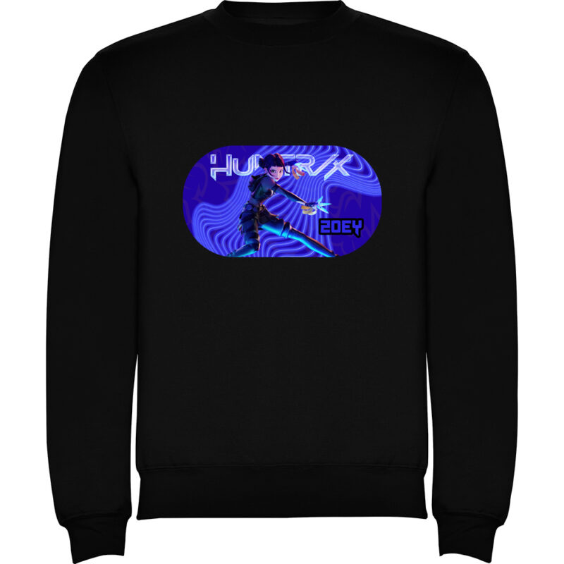 Pulover copii K-POP Demon Hunters (Model 6), Negru