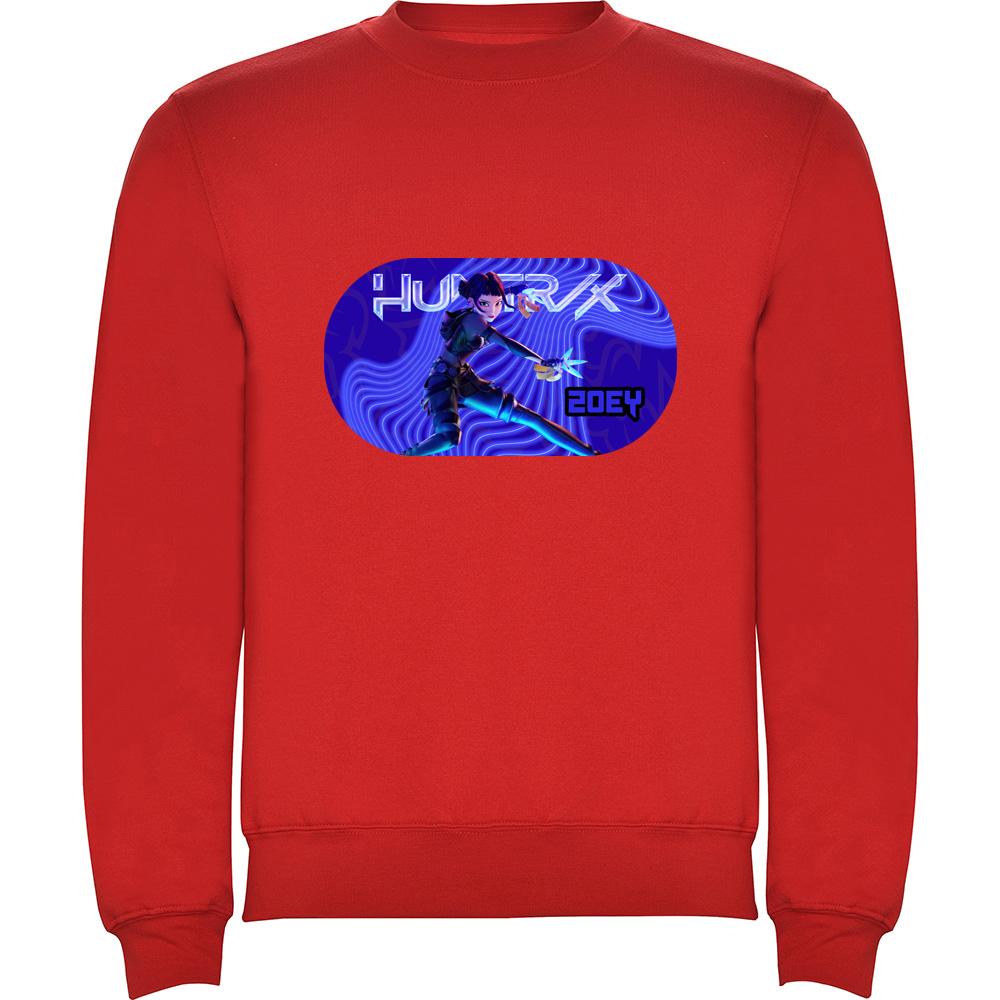 K-POPDEMONHUNTERSMODEL6.PLV_.RED_.jpg Pulover K-POP Demon Hunters (Model 6), Roșu - imagine 1