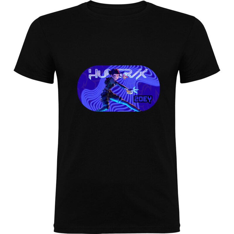 Tricou K-POP Demon Hunters (Model 6), Negru