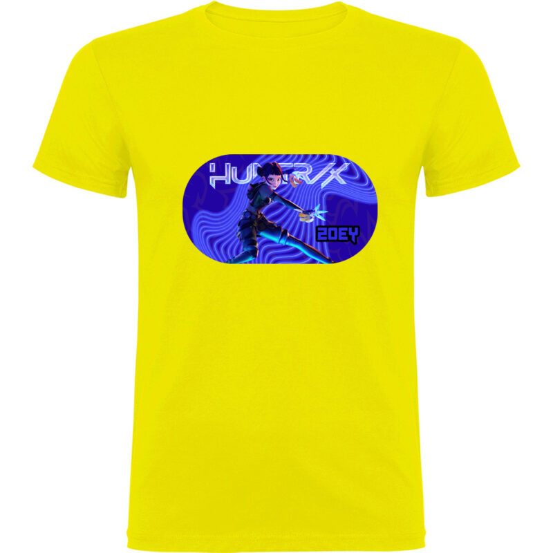 Tricou K-POP Demon Hunters (Model 6), Galben