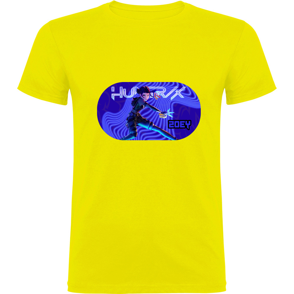 K-POPDEMONHUNTERSMODEL6.TR_.YEL_.jpg Tricou K-POP Demon Hunters (Model 6), Galben - imagine 1