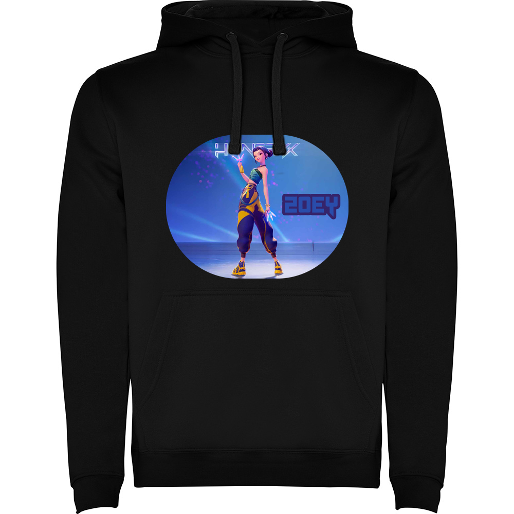 K-POPDEMONHUNTERSMODEL7.HAN_.BLK_.jpg Hanorac K-POP Demon Hunters (Model 7), Negru - imagine 1