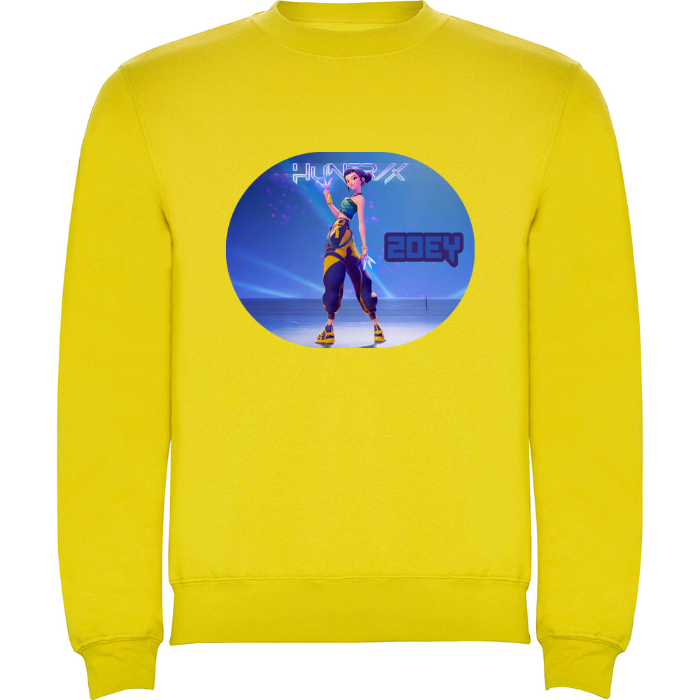 K-POPDEMONHUNTERSMODEL7.PLV_.YEL_.jpg Pulover K-POP Demon Hunters (Model 7), Galben - imagine 1