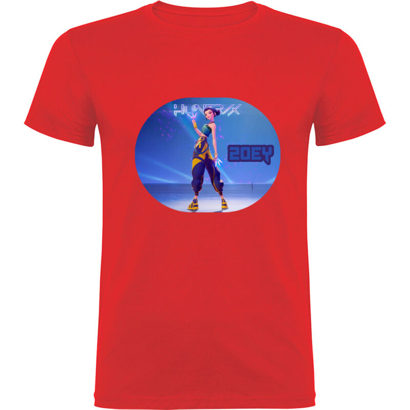 Tricou K-POP Demon Hunters (Model 7), Roșu
