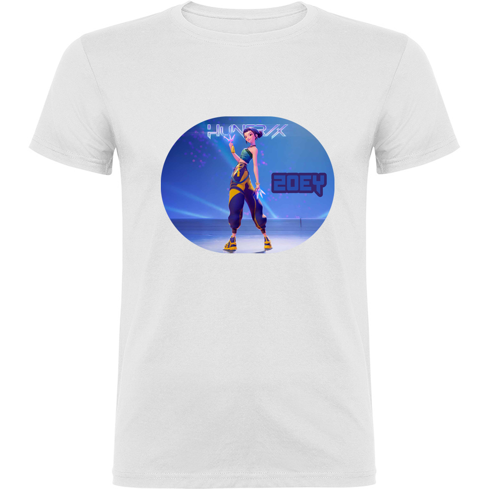 K-POPDEMONHUNTERSMODEL7.TR_.WHT_.jpg Tricou K-POP Demon Hunters (Model 7), Alb - imagine 1