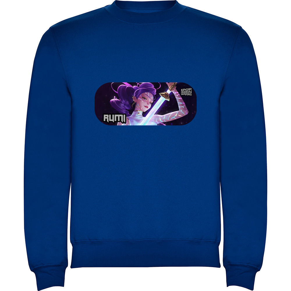 K-POPDEMONHUNTERSMODEL8.PLV_.BLU_.jpg Pulover K-POP Demon Hunters (Model 8), Albastru - imagine 1