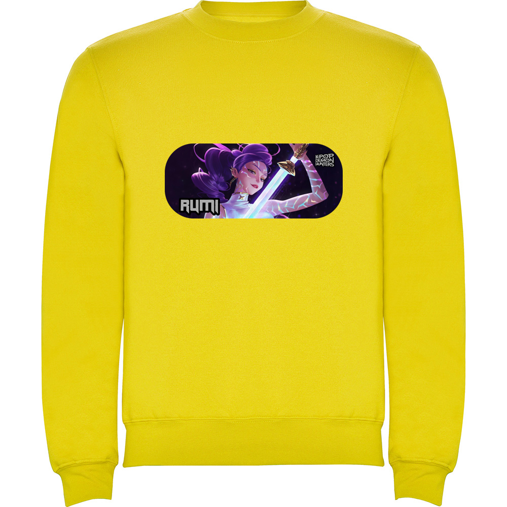 K-POPDEMONHUNTERSMODEL8.PLV_.YEL_.jpg Pulover K-POP Demon Hunters (Model 8), Galben - imagine 1