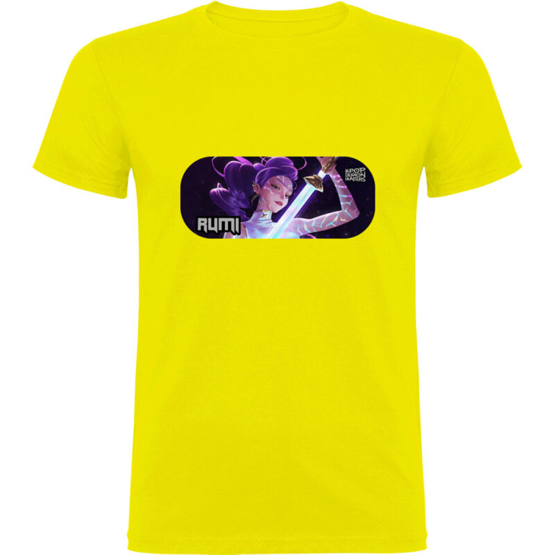 Tricou K-POP Demon Hunters (Model 8), Galben