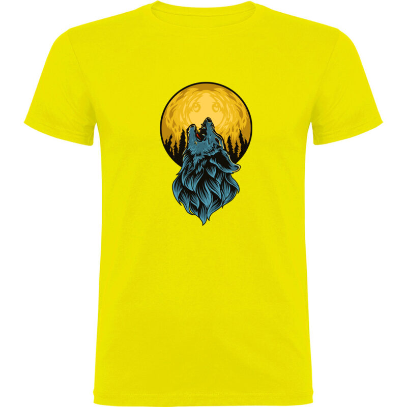 Tricou LUP ȘI LUNĂ, Galben