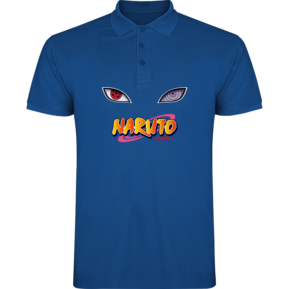 NARUTOUZUMAKYMODEL1.TP_.BLU_.jpg Tricou polo NARUTO UZUMAKY (Model 1), Albastru - imagine 1