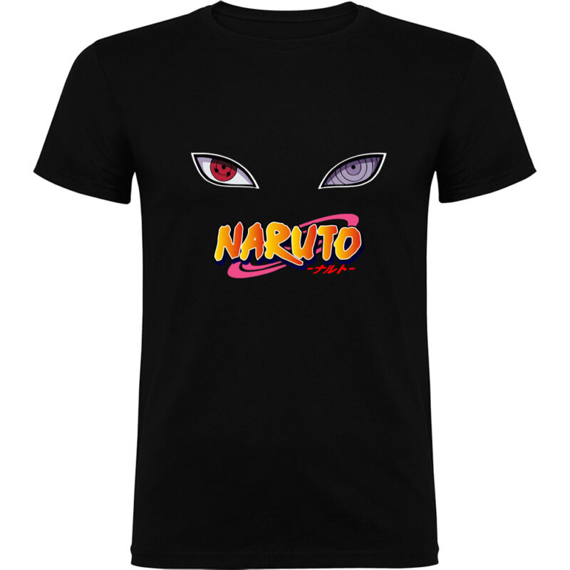 Tricou NARUTO UZUMAKY (Model 1), Negru