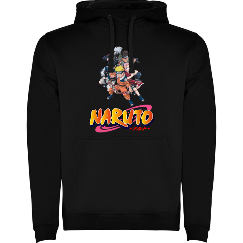 Hanorac copii NARUTO UZUMAKY (Model 2), Negru