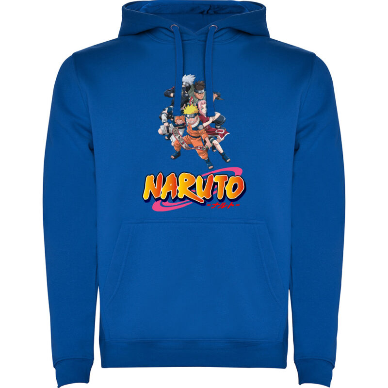 Hanorac copii NARUTO UZUMAKY (Model 2), Albastru
