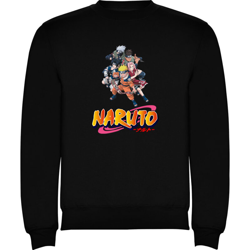 Pulover copii NARUTO UZUMAKY (Model 2), Negru