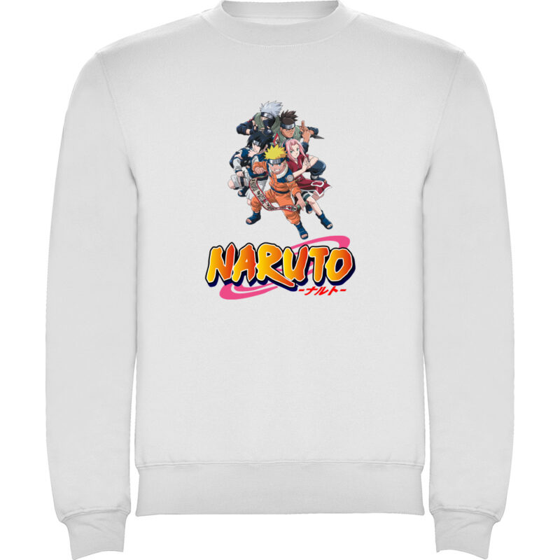 Pulover copii NARUTO UZUMAKY (Model 2), Alb