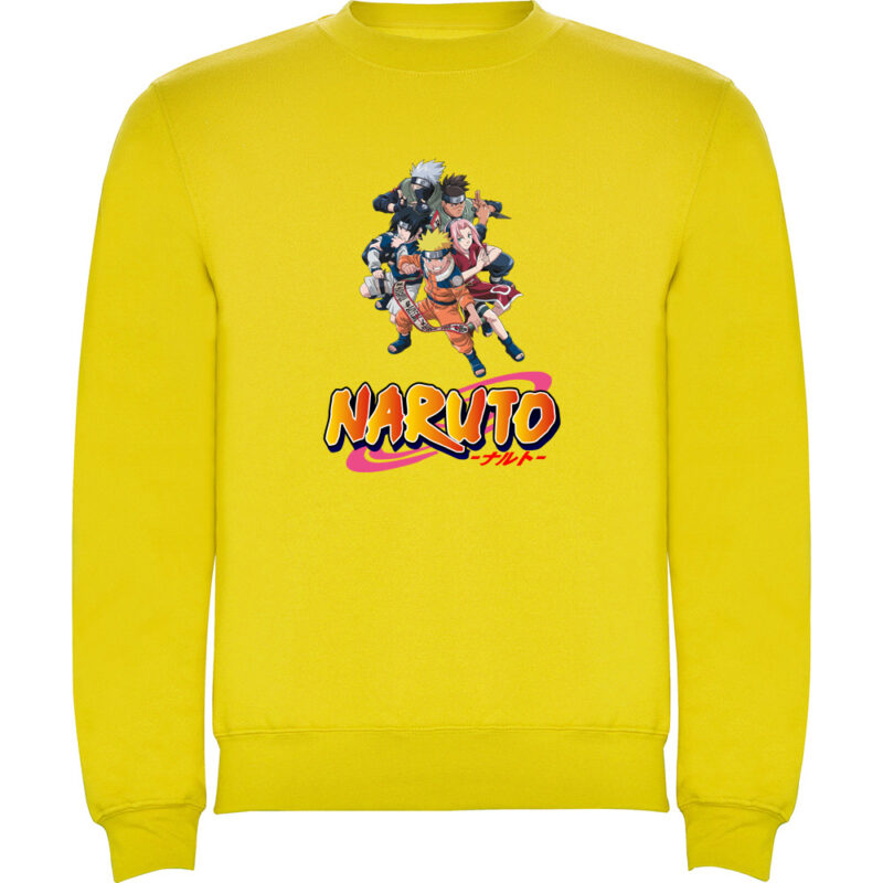 Pulover copii NARUTO UZUMAKY (Model 2), Galben