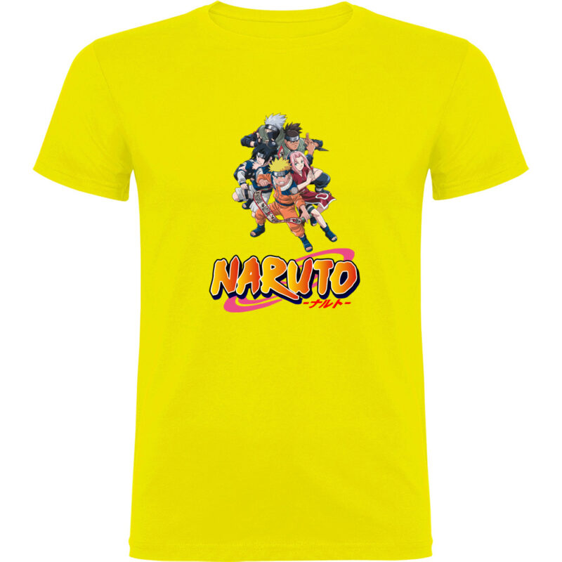 Tricou NARUTO UZUMAKY (Model 2), Galben