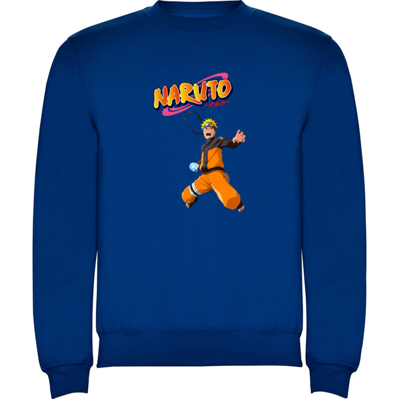 Pulover copii NARUTO UZUMAKY (Model 3), Albastru