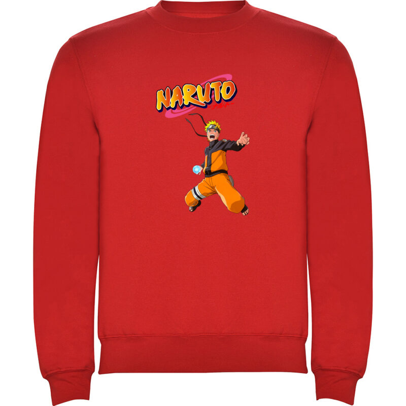 Pulover copii NARUTO UZUMAKY (Model 3), Roșu