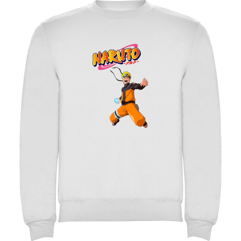 Pulover copii NARUTO UZUMAKY (Model 3), Alb