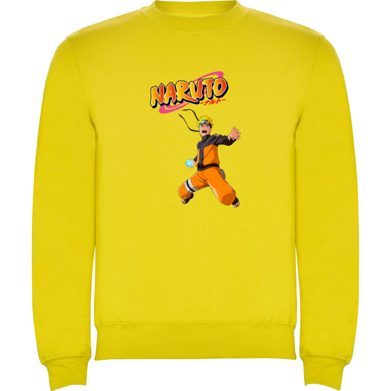 Pulover copii NARUTO UZUMAKY (Model 3), Galben