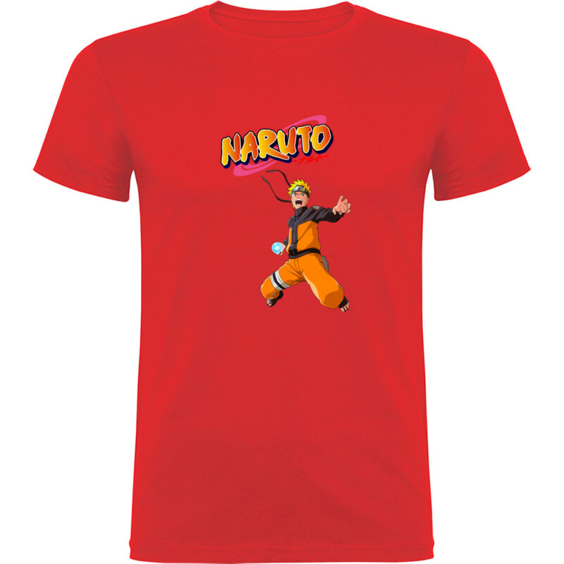 Tricou NARUTO UZUMAKY (Model 3), Roșu