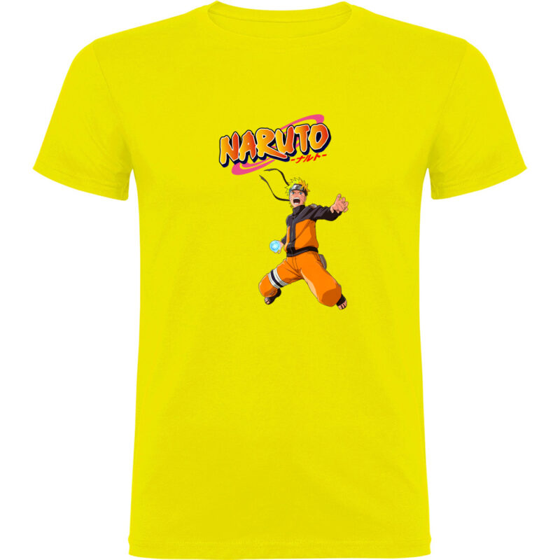 Tricou NARUTO UZUMAKY (Model 3), Galben