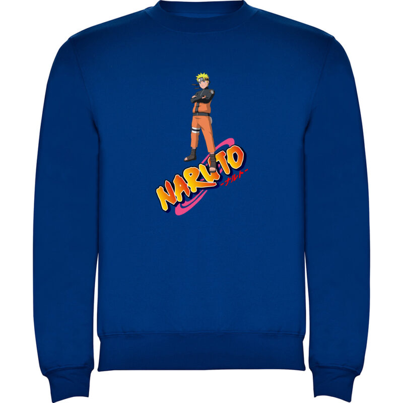 Pulover copii NARUTO UZUMAKY (Model 4), Albastru