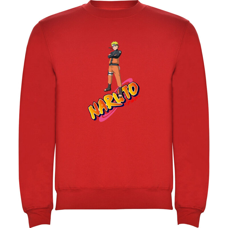 Pulover copii NARUTO UZUMAKY (Model 4), Roșu