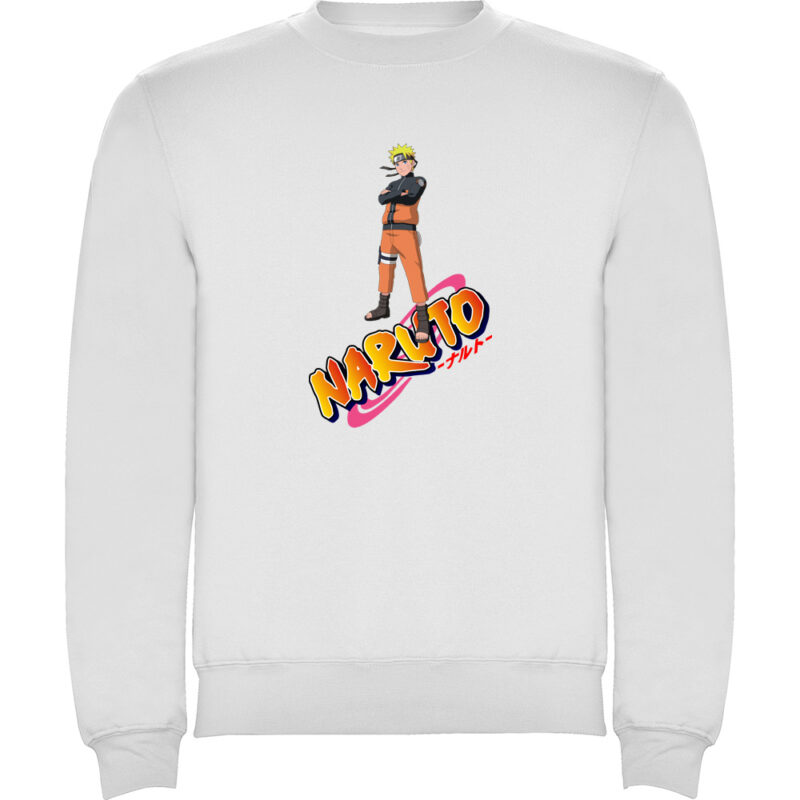 Pulover copii NARUTO UZUMAKY (Model 4), Alb