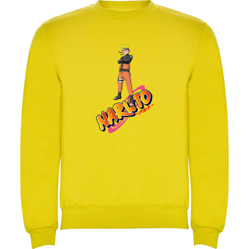 Pulover copii NARUTO UZUMAKY (Model 4), Galben