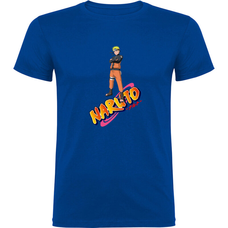 Tricou NARUTO UZUMAKY (Model 4), Albastru