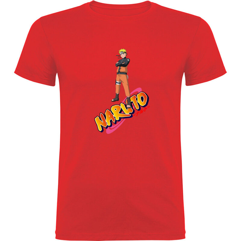 Tricou NARUTO UZUMAKY (Model 4), Roșu