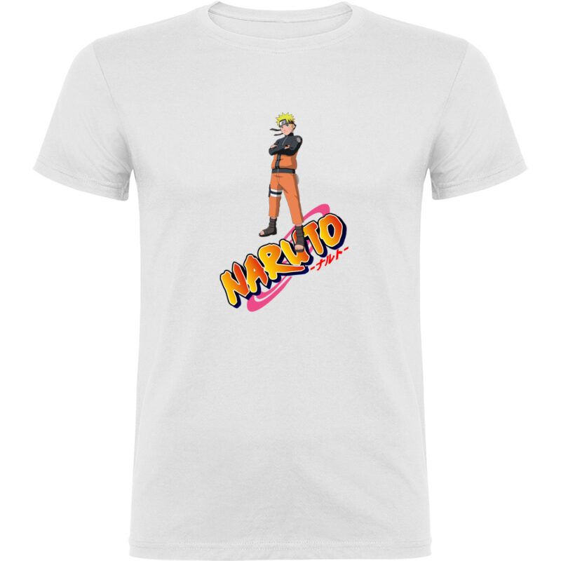 Tricou NARUTO UZUMAKY (Model 4), Alb