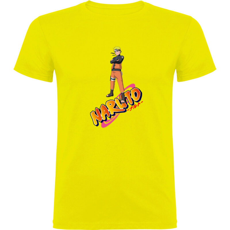 Tricou NARUTO UZUMAKY (Model 4), Galben