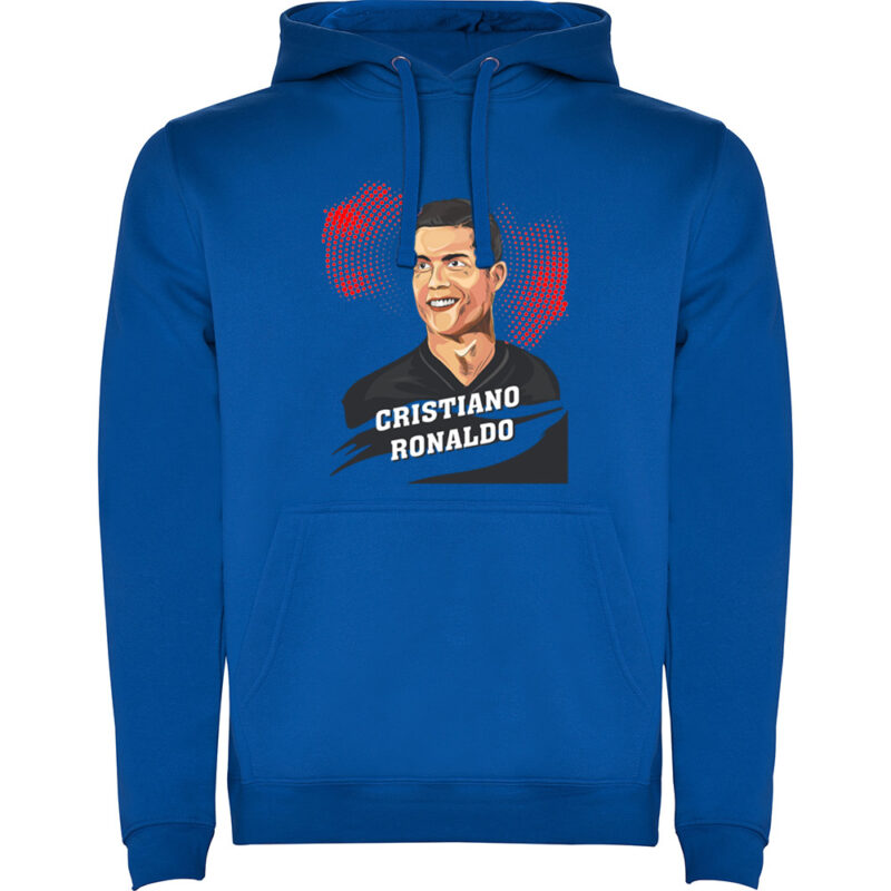 Hanorac copii Portret CR7, Albastru