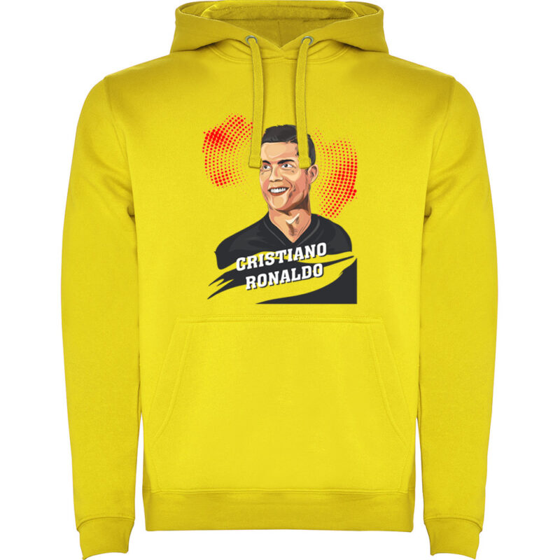 Hanorac Portret CR7, Galben