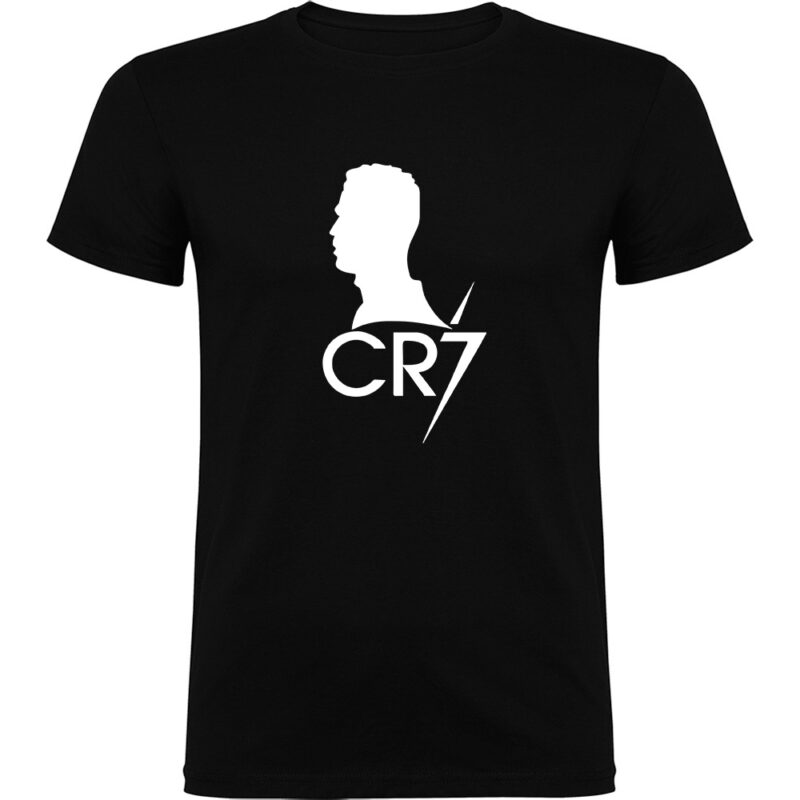 Tricou Silueta CR7, Negru
