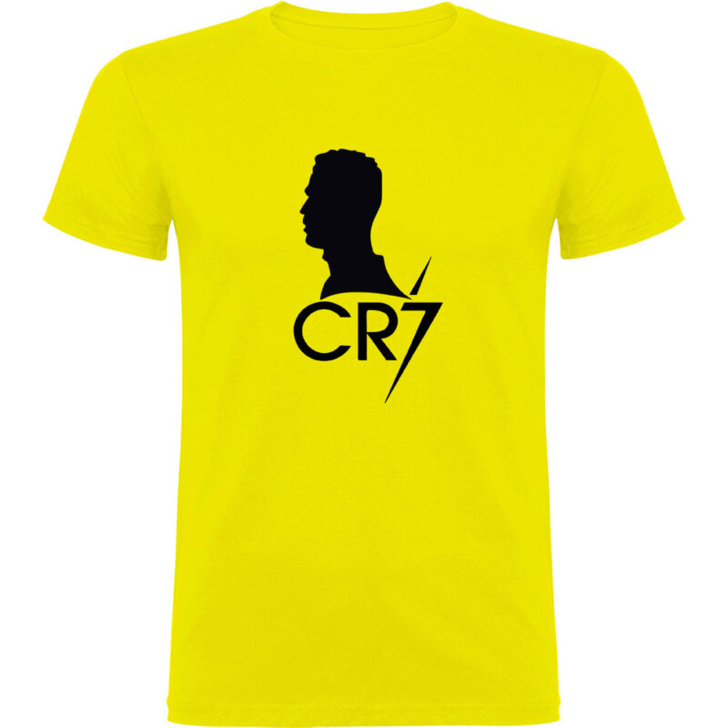 Tricou Silueta CR7, Galben