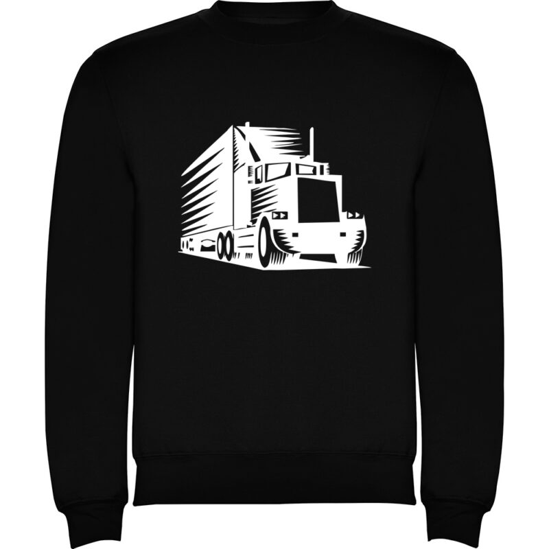 Pulover Șofer de camion, Negru