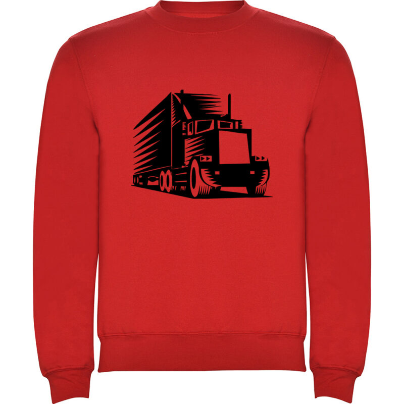 Pulover Șofer de camion, Roșu