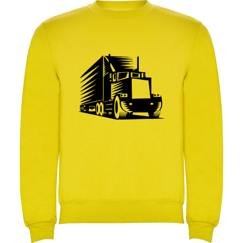 Pulover Șofer de camion, Galben