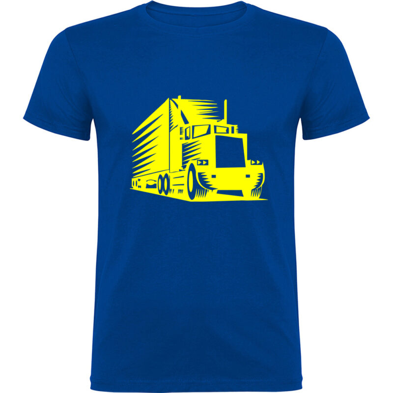 Tricou Șofer de camion, Albastru