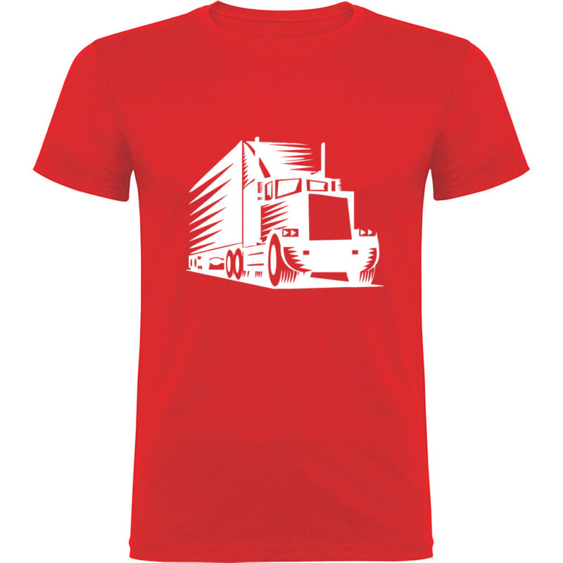 Tricou Șofer de camion, Roșu