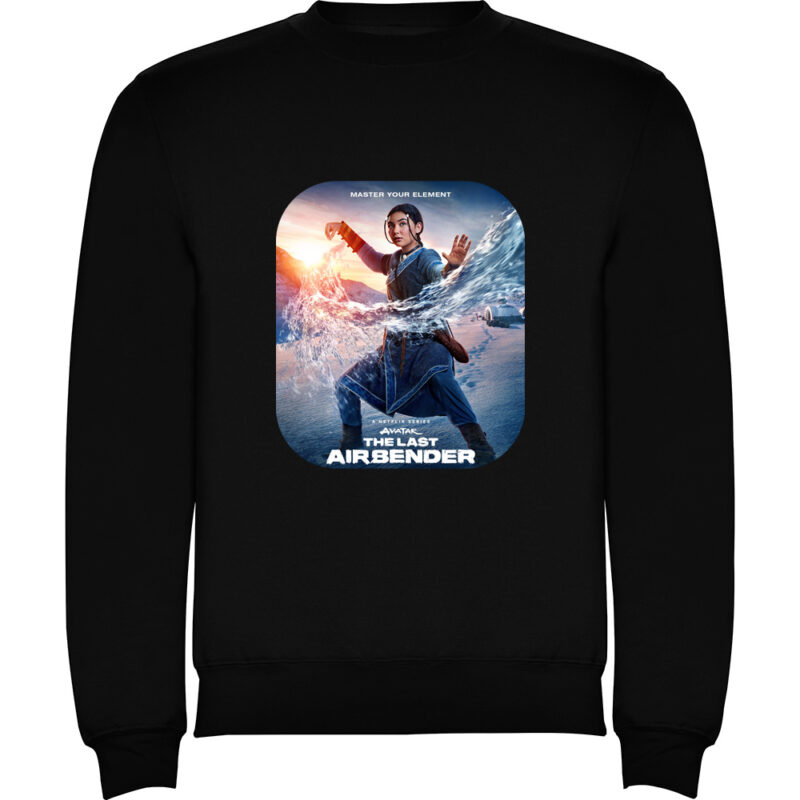 Pulover copii THE LAST AIRBENDER - AVATAR (Model 1), Negru