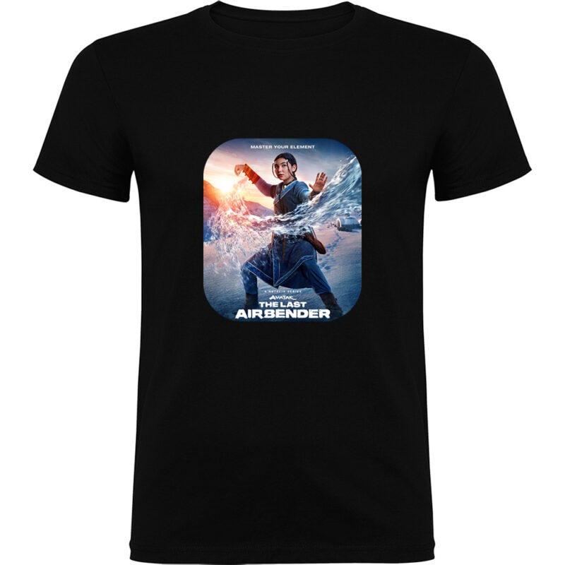 Tricou THE LAST AIRBENDER - AVATAR (Model 1), Negru