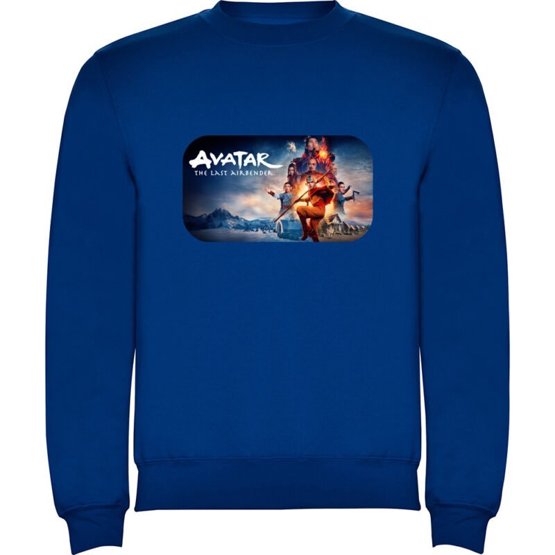 Pulover copii THE LAST AIRBENDER - AVATAR (Model 2), Albastru