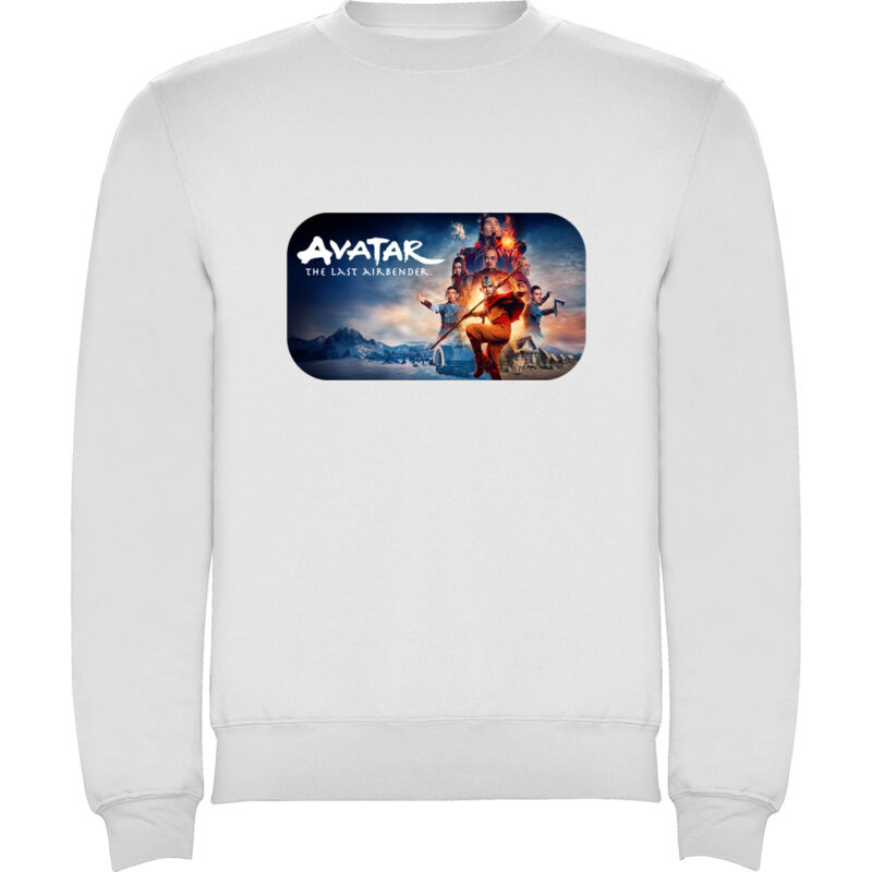 Pulover copii THE LAST AIRBENDER - AVATAR (Model 2), Alb