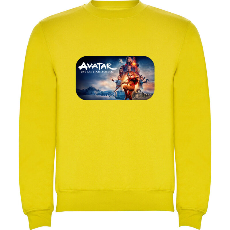 Pulover copii THE LAST AIRBENDER - AVATAR (Model 2), Galben