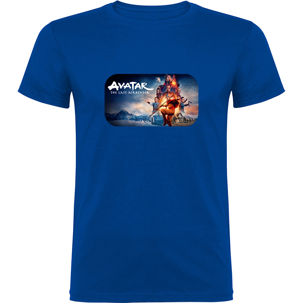THELASTAIRBENDER-AVATARMODEL2.TR_.BLU_.jpg Tricou THE LAST AIRBENDER - AVATAR (Model 2), Albastru - imagine 1